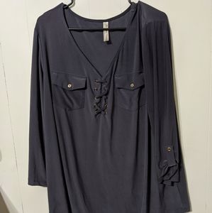 Women's grey blouse